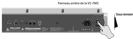 ROLAND VS-700SET - Connexion de l'ordinateur et du système d'amplification - 3