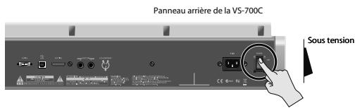 ROLAND VS-700SET - Exemple de connexions pour l'écoute - 3