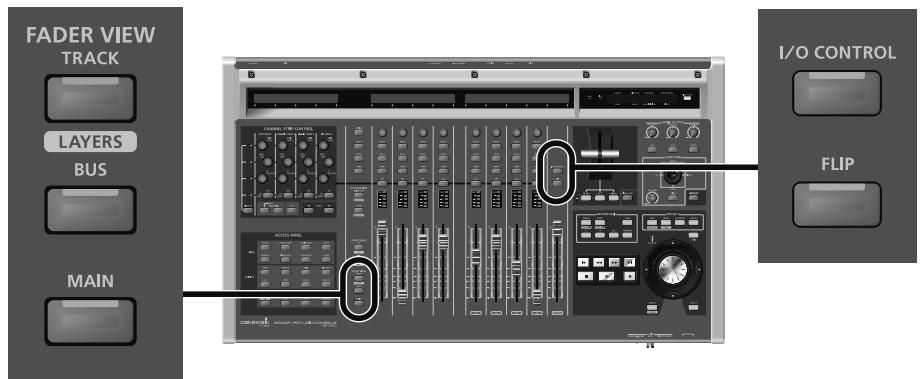 ROLAND VS-700SET - Boutons FADER BANK - 2
