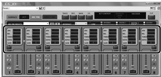 ROLAND VS-700SET - Régler la fréquence d'échantillonnage de SONAR - 8