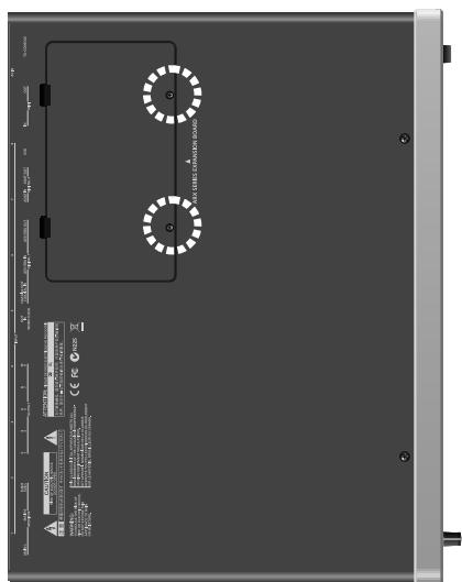 ROLAND VS-700SET - Installation de la carte d'extension - 1
