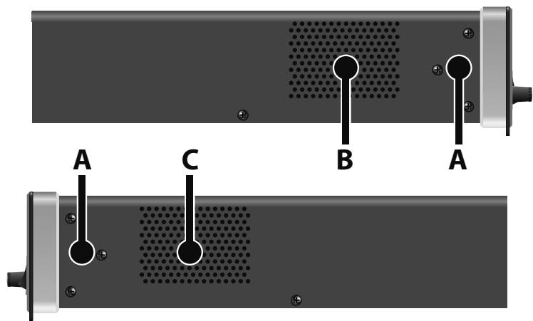 ROLAND VS-700SET - compartiment pour carte d'extension ARX - 1