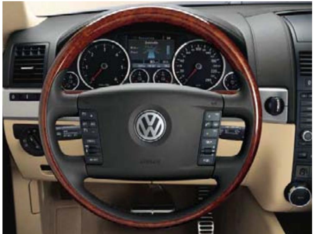 VOLKSWAGEN TOUAREG - Volant cur multifonction - 1