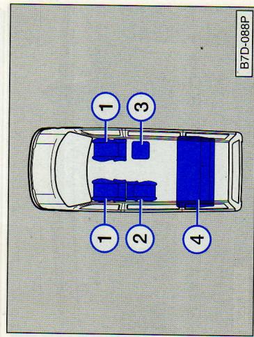 VOLKSWAGEN TRANSPORTER - Sièges du compartiment passagers (Multivan) - 1
