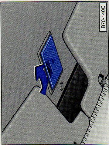 VOLKSWAGEN TRANSPORTER - Lampe de lecture avant\* (B) - 1