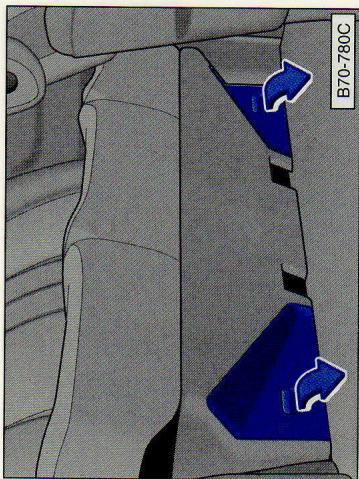 VOLKSWAGEN TRANSPORTER - Repose du cache - 1