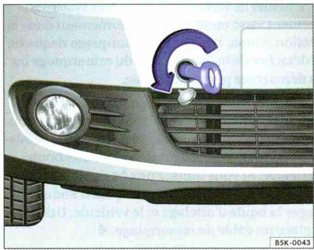 VOLKSWAGEN GOLF PLUS - Quand ne devez-vous pas remorquer le vehicule ? - 1