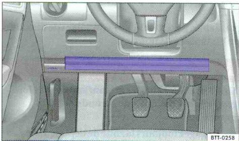 VOLKSWAGEN GOLF PLUS - Sac gonflable de genoux - 1