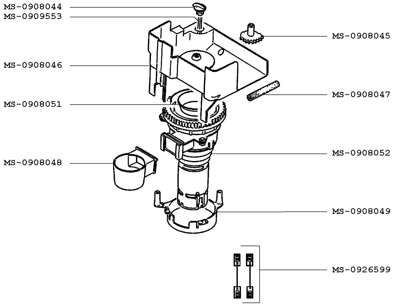 KRUPS F8894510  - PARTS LIST - EXPRESSO KRUPS ORCHESTRO - 1