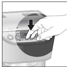 KRUPS KM40 - CURRENT TIME; SETTING THE CLOCK - 1