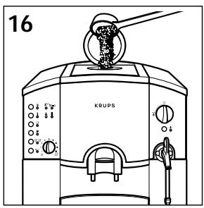 KRUPS ORCHESTRO 889 - Using coffee beans - 2