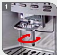 KRUPS XP9000 - Cleaning and removing steam nozzle - 1