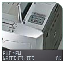KRUPS XP9000 - CHANGE WATER FILTER PRESS OK - 1