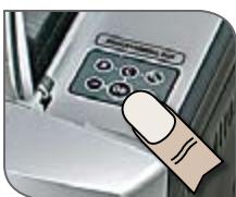 KRUPS XP9000 - Setting the grinder fineness setting. Only adjust during grinding! - 1