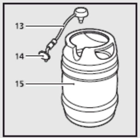 KRUPS VB5120 BEERTENDER - Composants de l'appareil - 2