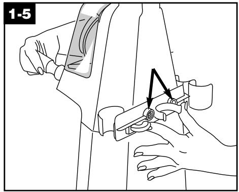 HOOVER STEAMVAC - Attach hose holder - 1