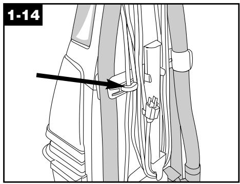 HOOVER STEAMVAC - Storing hose &amp; tool - 4