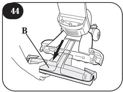 HOOVER HARD FLOOR CLEANER - Cleaning the nozzle - 2
