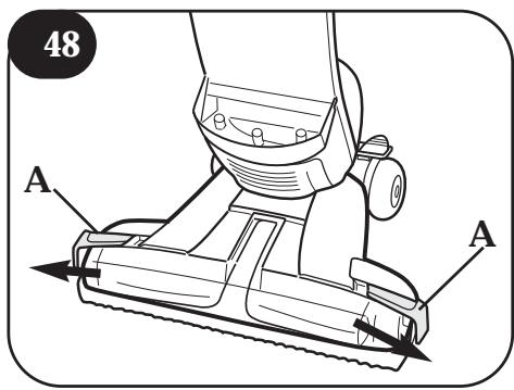 HOOVER HARD FLOOR CLEANER - Cleaning the nozzle - 6