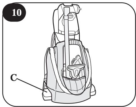 HOOVER HARD FLOOR CLEANER - Assemble tool caddy - 5