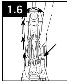 HOOVER MAXEXTRACT - RANGER LE TUYAU - 1