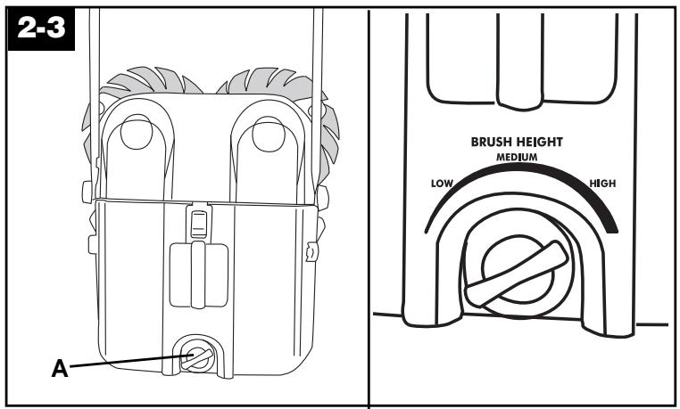 HOOVER SPIN SWEEP - The settings - 1