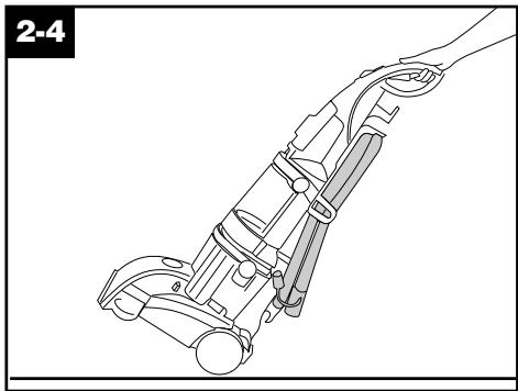 HOOVER STEAM VAC DUAL V - Handle release pedal - 1