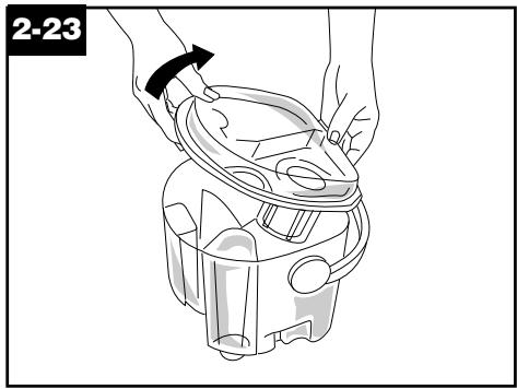 HOOVER STEAM VAC DUAL V - Turn deep cleaner off and unplug from electrical outlet. - 2