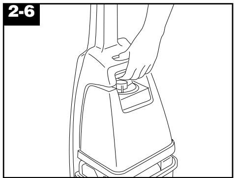 HOOVER STEAMVAC CARPET CLEANER - Turn cleaner off before transporting. - 1