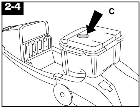 HOOVER STEAMVAC SPOTTER - Handle release pedal - 1