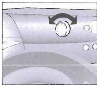 HOOVER VISION HD ZD 9KG - Manette des PROGRAMMES DE LAVAGE avec "OFF" - 2