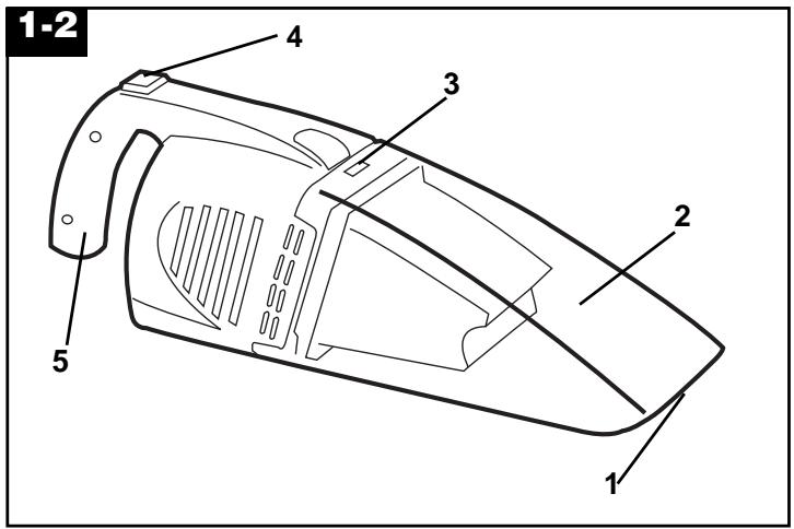 HOOVER WET DRY HANDVAC - Description - 1