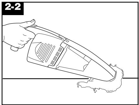 HOOVER WET DRY HANDVAC - Picking up dry debris - 1
