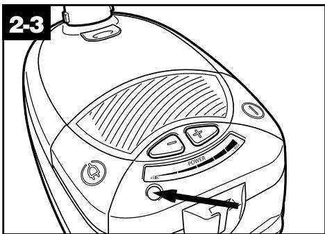 HOOVER WINDTUNNEL CANISTER CLEANER - ON-OFF switch - 1