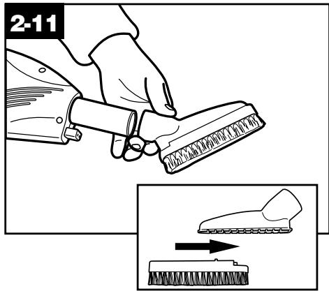 HOOVER WINDTUNNEL CANISTER CLEANER - Attaching tools - 1
