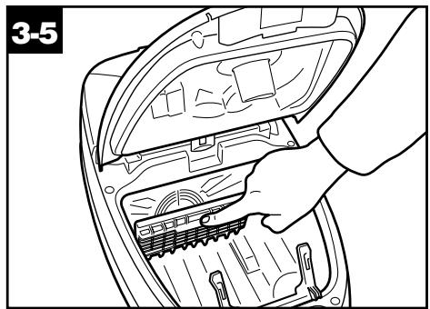 HOOVER WINDTUNNEL CANISTER CLEANER - How to replace - 4