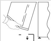 HOOVER HCN 3986 - INVERSER LE SENS D'OUVERTURE DES PORTES - 6