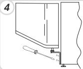 HOOVER HCN 3986 - INVERSER LE SENS D'OUVERTURE DES PORTES - 5