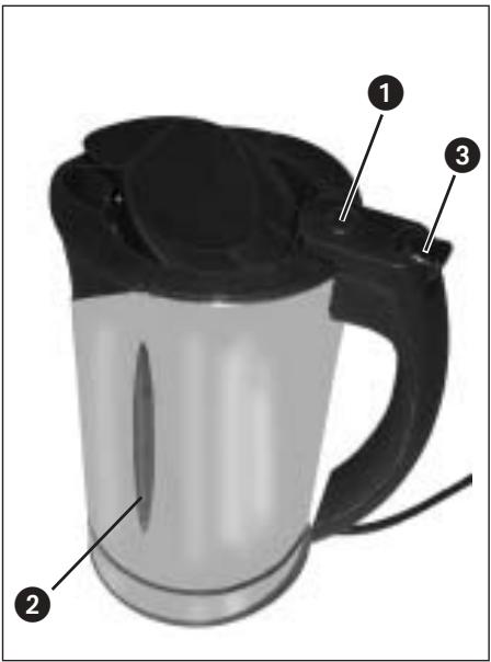 KOMPERNASS BIFINETT KH 1101 BOUILLOIRE DE 1-5 L - Advertencia: - 1