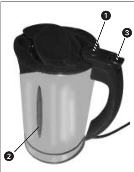 KOMPERNASS BIFINETT KH 1101 BOUILLOIRE DE 1-5 L - Avertissement : - 1