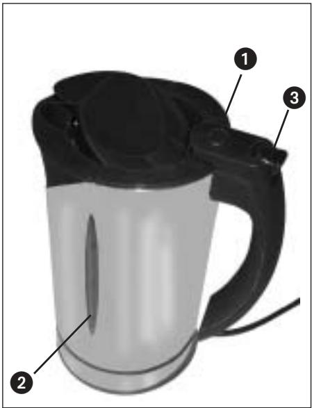 KOMPERNASS BIFINETT KH 1101 BOUILLOIRE DE 1-5 L - Waarschuwing: - 1