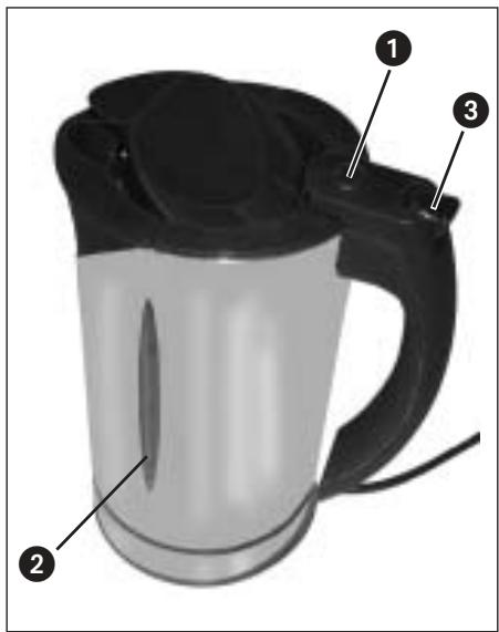 KOMPERNASS BIFINETT KH 1101 BOUILLOIRE DE 1-5 L - Advertência: - 1