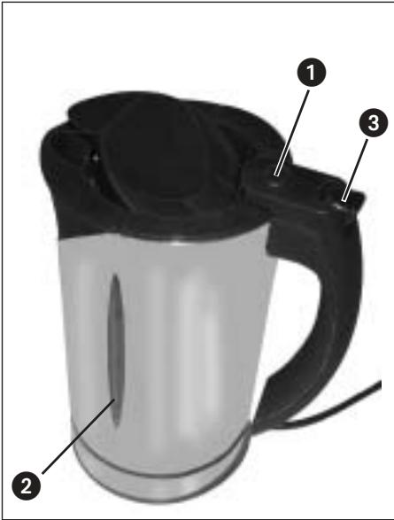 KOMPERNASS BIFINETT KH 1101 BOUILLOIRE DE 1-5 L - Ostrzeżenie: - 1