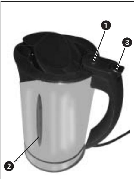 KOMPERNASS BIFINETT KH 1101 BOUILLOIRE DE 1-5 L - Upozorenie: - 1