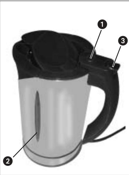 KOMPERNASS BIFINETT KH 1101 BOUILLOIRE DE 1-5 L - Warning: - 1