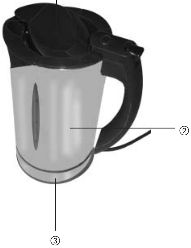 KOMPERNASS BIFINETT KH 1101 BOUILLOIRE DE 1-5 L - 2