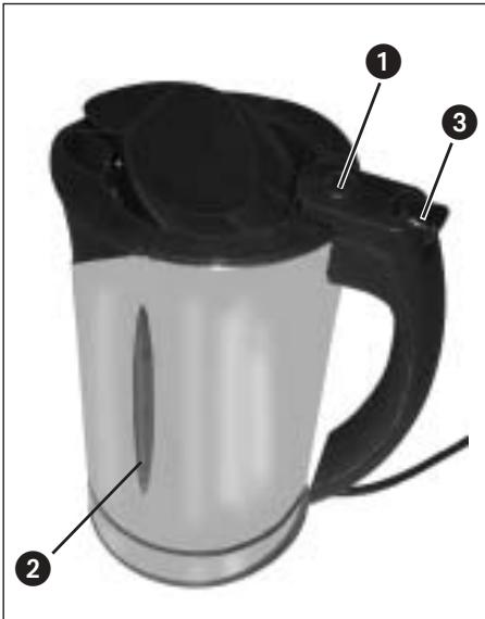 KOMPERNASS BIFINETT KH 1101 BOUILLOIRE DE 1-5 L - Varoitus: - 1
