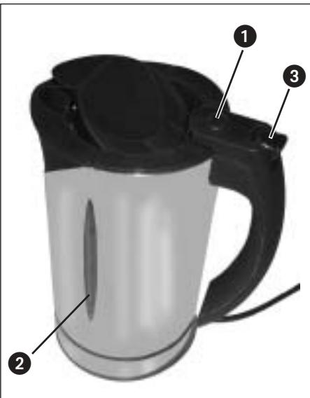 KOMPERNASS BIFINETT KH 1101 BOUILLOIRE DE 1-5 L - Warning: - 1