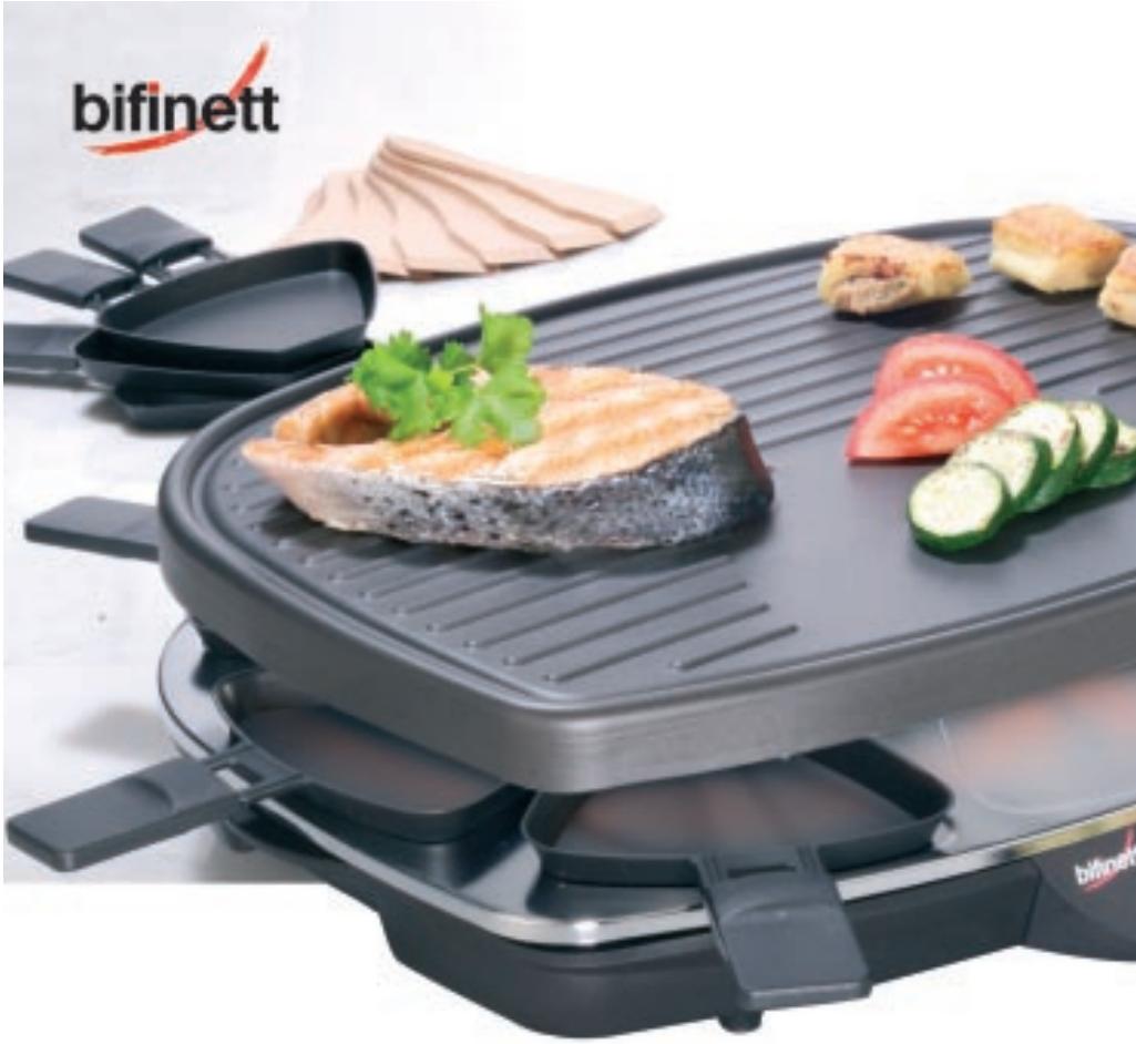 KOMPERNASS BIFINETT KH 1110 RACLETTE-GRIL - RENGÖRING - 2