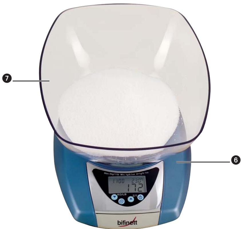 KOMPERNASS BIFINETT KH 1156 BALANCE DE CUISINE DIGITALE - bifinett - 6